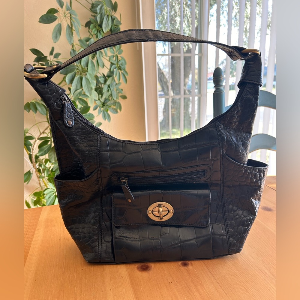 Micheal Rome handbag/purse leather hobo shoulder bag